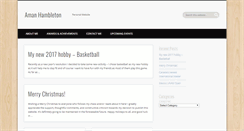 Desktop Screenshot of amanhambleton.com